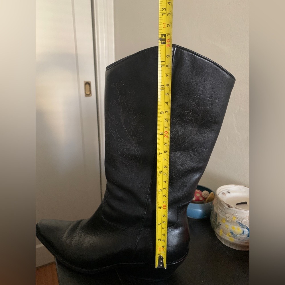 Matisse Black Cowboy Boots Women size 8.5 Used - Picture 10 of 10